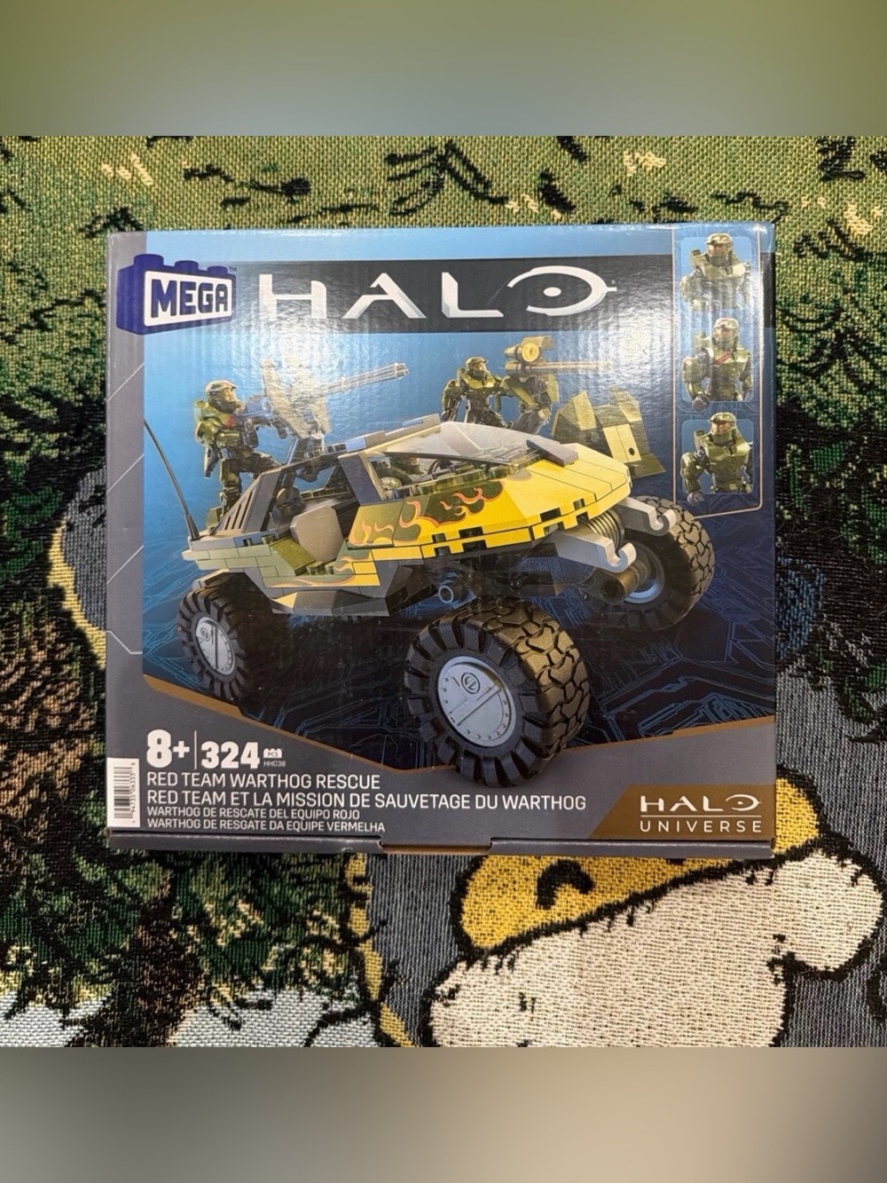 Mega Construx HALO Red Team Warthog Rescue HHC38 324 Pieces NEW